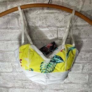 Hapari Limoncello Bralette Bikini Top Women’s Size XS NWT